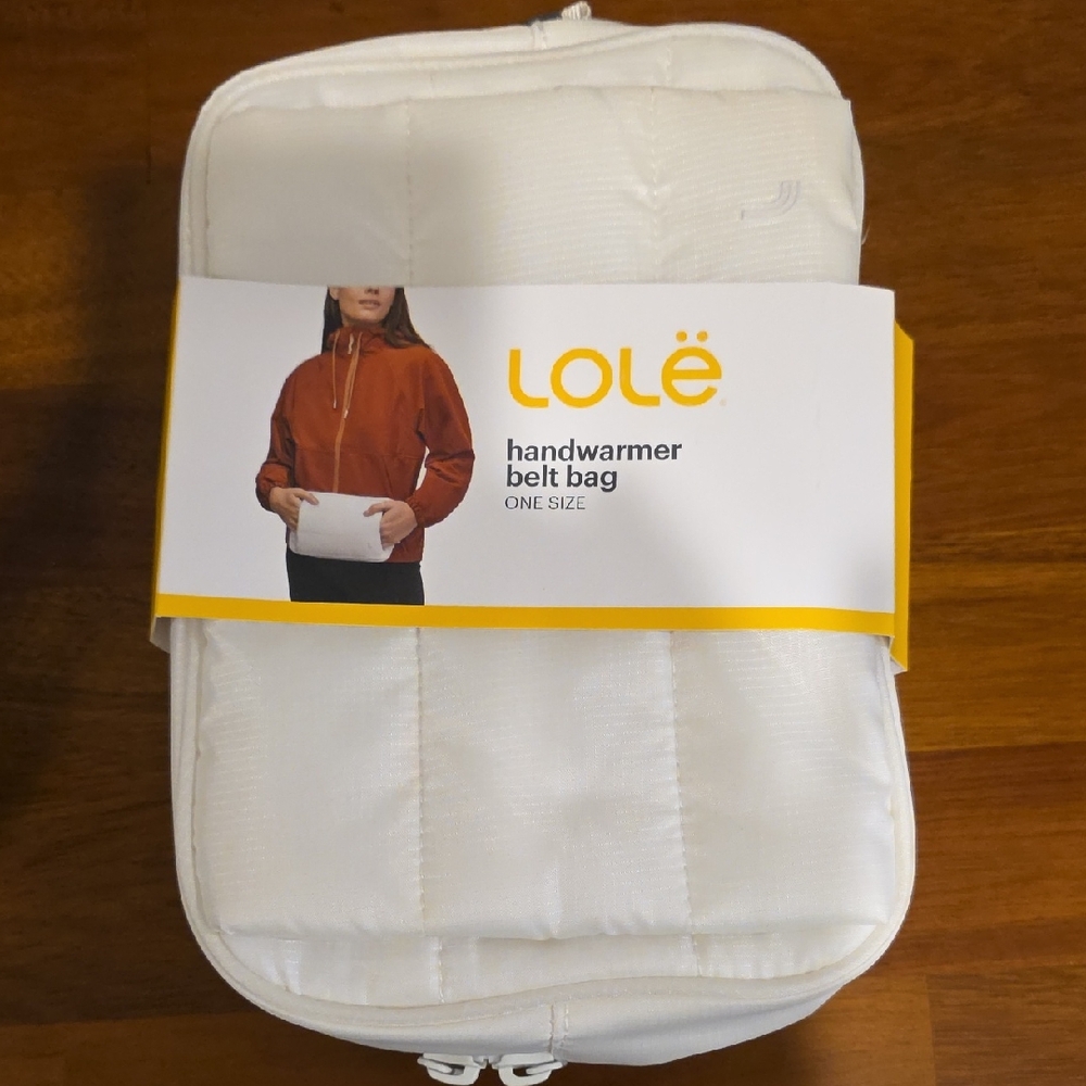 Lole Ivory Handwarmer Belt Bag